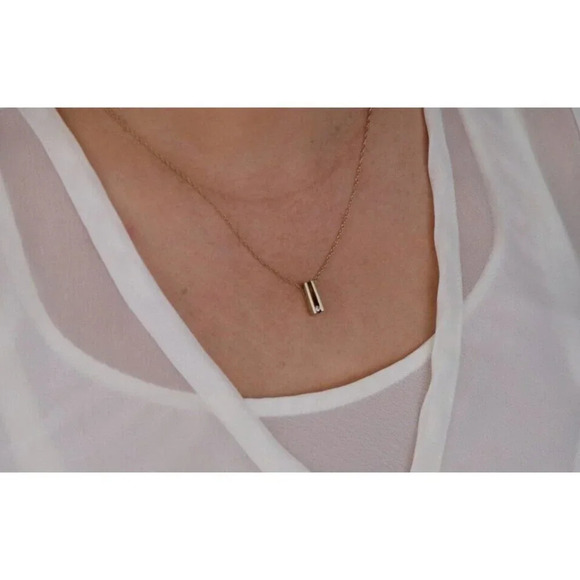 Pendant Only 10k Yellow Gold Diamond Pendant - Picture 2 of 5